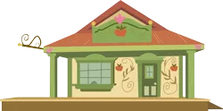 Size: 886x440 | Tagged: appleloosa, artist:a01421, building, derpibooru import, door, no pony, resource, safe, simple background, train station, transparent background, vector, window