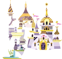 Size: 1210x1158 | Tagged: safe, artist:a01421, derpibooru import, pony, building, canterlot, canterlot castle, castle, door, resource, simple background, spire, transparent background, vector, window