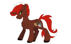 Size: 1920x1200 | Tagged: safe, artist:brainiac, derpibooru import, oc, oc:rocky twist, unofficial characters only, earth pony, pony, 2020 community collab, derpibooru community collaboration, chest fluff, male, simple background, solo, transparent background