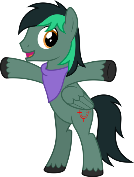 Size: 4000x5297 | Tagged: safe, artist:parclytaxel, derpibooru import, oc, oc:target strike, unofficial characters only, pegasus, pony, 2020 community collab, derpibooru community collaboration, .svg available, absurd resolution, bipedal, cheering, commission, looking at you, male, neckerchief, simple background, smiling, solo, stallion, t pose, transparent background, unshorn fetlocks, vector