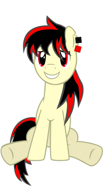 Size: 5050x9050 | Tagged: safe, artist:ty trance, derpibooru import, oc, oc:raven fear, pony, rule 63, simple background, solo, transparent background
