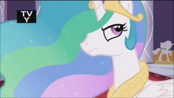 Size: 1280x720 | Tagged: safe, derpibooru import, screencap, applejack, discord, fluttershy, pinkie pie, princess celestia, rainbow dash, rarity, twilight sparkle, alicorn, draconequus, earth pony, pegasus, pony, unicorn, keep calm and flutter on, the return of harmony, animated, balloon, balloon discord, big crown thingy, chaos, compilation, discorded landscape, element of magic, evil laugh, female, hub logo, jewelry, laughing, male, mane six, mare, noogie, oh dear, puppet strings, regalia, sound, statue, statue discord, the hub, tv rating, tv-y, unicorn twilight, webm
