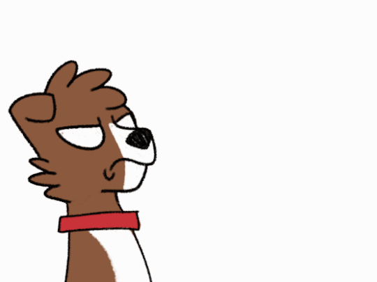 Size: 540x405 | Tagged: animated, artist:askwinonadog, ask winona, barking, blank eyes, cute, derpibooru import, description is relevant, dog, frame by frame, gif, safe, simple background, solo, upside down, white background, winona, winonabetes