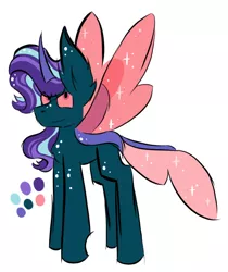 Size: 546x649 | Tagged: artist:hunterthewastelander, changedling, changedling oc, changeling, changeling oc, changeling queen, changeling queen oc, derpibooru import, female, hybrid, interspecies offspring, oc, offspring, parent:pharynx, parent:starlight glimmer, safe, simple background, solo, unofficial characters only, white background