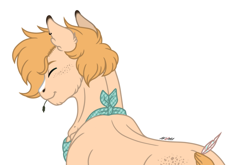 Size: 4000x2800 | Tagged: safe, artist:akumajdragon, derpibooru import, oc, oc:honey pear, earth pony, pony, male, simple background, solo, stallion, transparent background