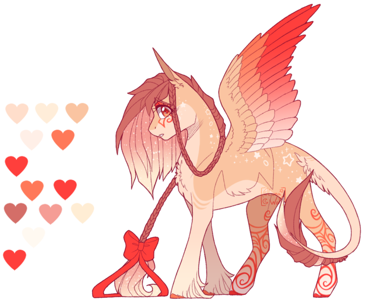 Size: 1120x930 | Tagged: safe, artist:lunawolf28, derpibooru import, oc, oc:sun desire, pegasus, pony, braid, colored wings, female, mare, multicolored wings, reference sheet, simple background, solo, transparent background, wings