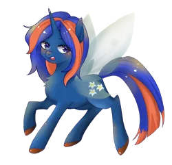 Size: 1080x1042 | Tagged: safe, derpibooru import, oc, oc:lunarstarpony, unofficial characters only, pony, 2020 community collab, derpibooru community collaboration, glimmer wings, simple background, solo, transparent background, wings