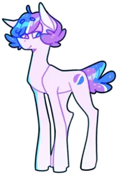 Size: 838x1243 | Tagged: safe, artist:geisharozu, derpibooru import, oc, oc:crystal pepsi, earth pony, pony, female, mare, simple background, solo, transparent background