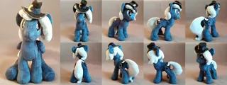Size: 1458x548 | Tagged: artist:sa1ntmax, derpibooru import, female, hat, irl, mare, not luna, oc, oc:moonyasha, photo, plushie, safe, sitting, smiling, solo, unofficial characters only