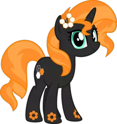 Size: 869x920 | Tagged: safe, artist:ggalleonalliance, derpibooru import, oc, oc:carbon 6, ponified, unofficial characters only, object pony, original species, pony, unicorn, element pony, not sunset shimmer, simple background, solo, transparent background
