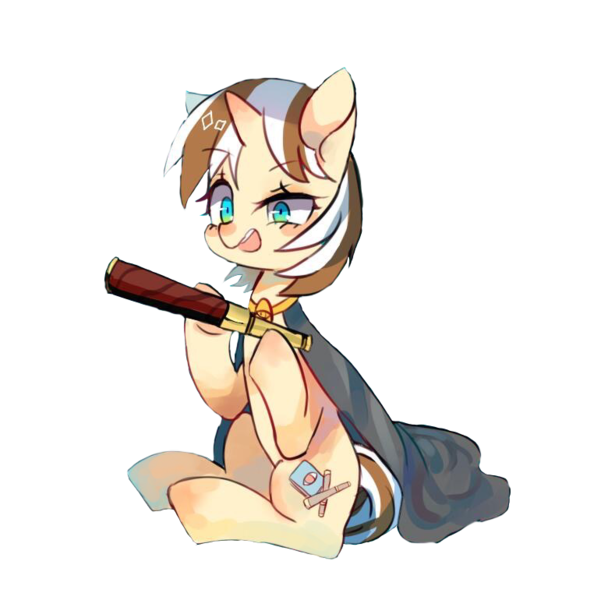 Size: 780x770 | Tagged: safe, derpibooru import, oc, oc:hwtfbi, unofficial characters only, pony, unicorn, cloak, clothes, female, mare, simple background, solo, telescope, transparent background