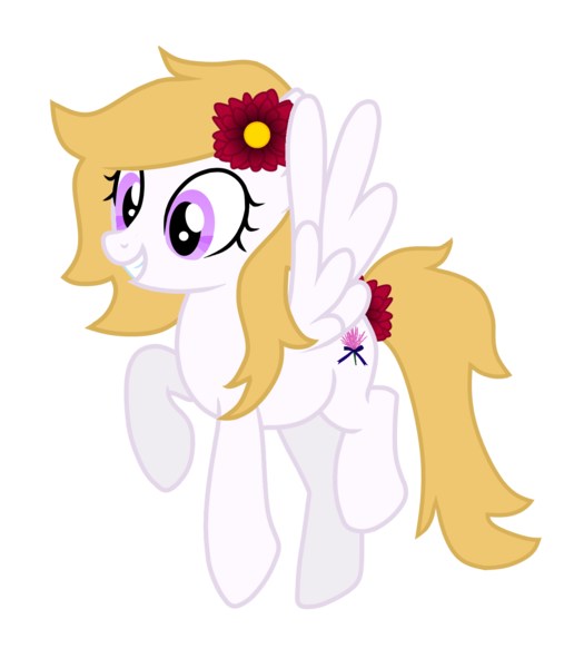 Size: 1400x1600 | Tagged: safe, derpibooru import, oc, oc:heather, unofficial characters only, pegasus, pony, 2020 community collab, derpibooru community collaboration, cute, eyelashes, female, flower, flower in hair, heather, mare, purple eyes, show accurate, simple background, solo, transparent background