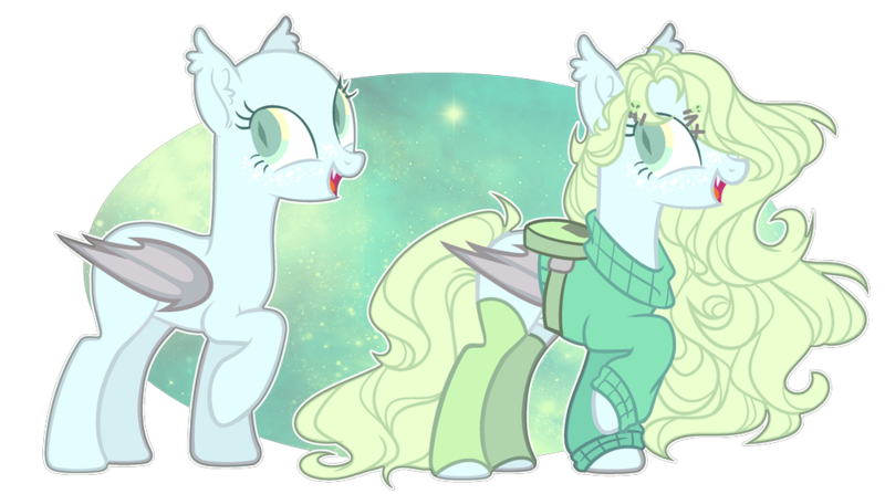 Size: 1024x572 | Tagged: safe, artist:chococolte, derpibooru import, oc, unofficial characters only, bat pony, pony, bald, clothes, female, mare, simple background, solo, sweater, transparent background