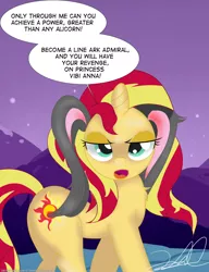 Size: 3541x4610 | Tagged: safe, artist:stormythetrooper, derpibooru import, sunset shimmer, hybrid, original species, pony, unicorn, long ears, misspelling