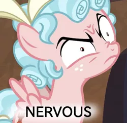 Size: 828x805 | Tagged: safe, derpibooru import, edit, edited screencap, screencap, cozy glow, pony, angry, cozy glow is best facemaker, cropped, the most evil q&a ever