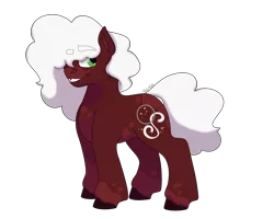 Size: 1280x1024 | Tagged: safe, artist:itstechtock, derpibooru import, oc, oc:red velvet, earth pony, pony, female, magical gay spawn, mare, offspring, parent:cheese sandwich, parent:party favor, parents:cheesefavor, simple background, solo, transparent background
