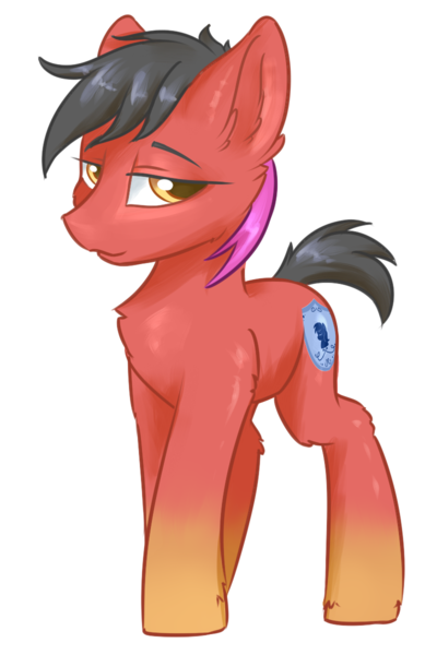 Size: 800x1200 | Tagged: safe, artist:ravistdash, derpibooru import, oc, oc:gallant valor, unofficial characters only, earth pony, pony, 2020 community collab, derpibooru community collaboration, looking at you, male, simple background, solo, transparent background