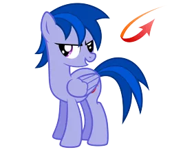 Size: 5000x4500 | Tagged: safe, artist:northernthestar, derpibooru import, oc, oc:turbo, pegasus, pony, absurd resolution, male, offspring, parent:flitter, parent:oc:northern star, parents:canon x oc, simple background, solo, stallion, transparent background, vector