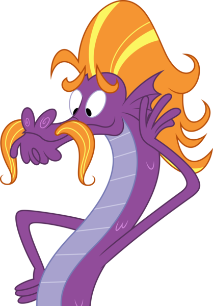 Size: 3000x4306 | Tagged: safe, artist:dashiesparkle, derpibooru import, steven magnet, pony, sea serpent, friendship is magic, high res, male, simple background, solo, transparent background, vector