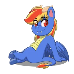 Size: 4093x4093 | Tagged: safe, artist:jcosneverexisted, derpibooru import, oc, oc:draco flames, unofficial characters only, dracony, dragon, hybrid, pony, my little pony: pony life, eye clipping through hair, looking at you, male, simple background, sitting, solo, transparent background