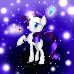 Size: 4000x4000 | Tagged: safe, artist:vardastouch, derpibooru import, rarity, pony, gem, jewelry, necklace, solo