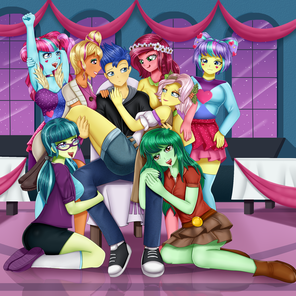 Size: 2000x2000 | Tagged: source needed, safe, artist:focusb, derpibooru import, chestnut magnifico, flash sentry, gloriosa daisy, juniper montage, kiwi lollipop, supernova zap, vignette valencia, wallflower blush, equestria girls, ahegao, alternate clothes, arm behind head, armpits, ass, beauty mark, bedroom eyes, belt, big breasts, blushing, boob squish, boots, bow, breasts, butt, carrying, chair, choker, cleavage, clothes, commission, converse, decoration, drool, drool string, eye, eye contact, eye lashes, eyes, eyes on the prize, eyeshadow, female, flash sentry gets all the waifus, floral head wreath, flower, flower in hair, glasses, grin, group, hair bow, hand on chest, hand on shoulder, harem, headband, heart, holding, holly, hoodie, jewelry, junipersentry, k-lo, kiwisentry, kneesocks, laying on floor, leg hold, legs, licking, licking lips, lidded eyes, lipstick, looking at each other, lucky bastard, magniflash, makeup, male, microsoft, miniskirt, necklace, night, night sky, on floor, on the floor, open mouth, pants, party, pigtails, postcrush, raised arm, raised eyebrow, reflection, room, seductive, seductive look, seductive pose, sentrynova, sentryosa, shadow, shipping, shirt, shoes, shorts, sitting, sitting on lap, skirt, sky, smiling, smirk, socks, stars, stockings, straight, su-z, surrounded, table, teeth, thigh highs, thighs, tongue out, touch, valenci-ass, valentry, wall of tags, wallsentry, windows