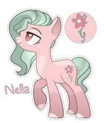 Size: 1522x1800 | Tagged: safe, artist:at--ease, derpibooru import, oc, oc:nella, earth pony, pony, female, mare, simple background, solo, transparent background