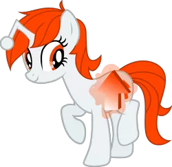 Size: 2428x2362 | Tagged: safe, artist:rerorir, derpibooru import, oc, oc:karma, unofficial characters only, pony, unicorn, cutie mark, female, magic, magic aura, mare, reddit, simple background, solo, transparent background, upvote