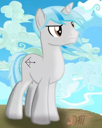 Size: 2000x2500 | Tagged: safe, artist:temerdzafarowo, derpibooru import, oc, oc:atom front, unofficial characters only, pony, unicorn, cloud, male, solo