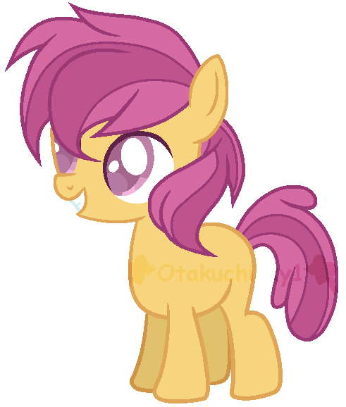 Size: 491x578 | Tagged: safe, artist:otakuchicky1, derpibooru import, oc, oc:sundance, earth pony, pony, base used, female, filly, offspring, parent:apple bloom, parent:tender taps, parents:tenderbloom, simple background, solo, transparent background