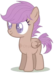 Size: 590x788 | Tagged: safe, artist:otakuchicky1, derpibooru import, oc, oc:amberlee, pegasus, pony, base used, female, filly, offspring, parent:chipcutter, parent:scootaloo, parents:scootachip, simple background, solo, transparent background