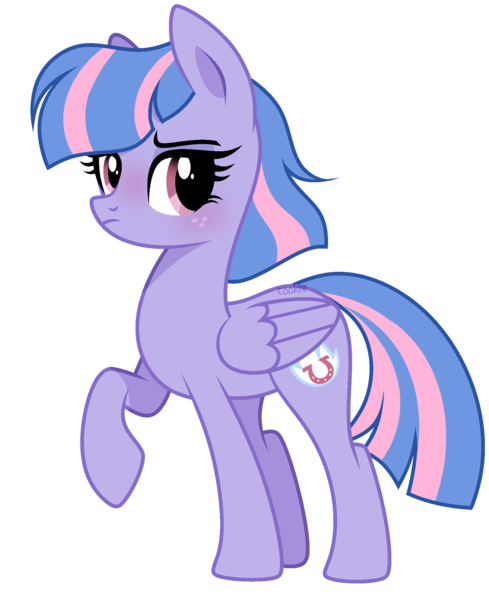 Size: 1768x2170 | Tagged: safe, artist:lazuli, derpibooru import, wind sprint, pegasus, pony, common ground, blushing, cute, female, looking at you, mare, older, older wind sprint, simple background, solo, sprintabetes, transparent background