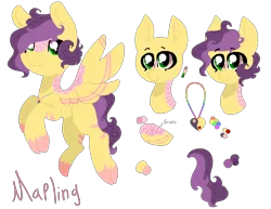Size: 1480x1140 | Tagged: artist:nootaz, cloven hooves, curly hair, derpibooru import, fusion, heterochromia, jewelry, kirin, kirin oc, mapling, mapling (fusion), necklace, oc, oc:dazzling flash, oc:maple syrup, pegasus, pegasus oc, safe, simple background, transparent background, two color hair, unofficial characters only, unshorn fetlocks, wings, zebra, zebra oc