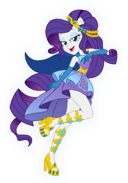 Size: 838x1200 | Tagged: safe, artist:sapphiregamgee, derpibooru import, rarity, cheer you on, equestria girls, equestria girls series, forgotten friendship, spoiler:eqg series (season 2), ankle bracelet, beautiful, cape, clothes, female, flirting, gloves, image, jewelry, long gloves, png, ponied up, pony ears, simple background, sleeveless, solo, super ponied up, tiara, transparent background, waistband, white glow