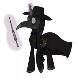 Size: 2000x2000 | Tagged: safe, artist:kippzu, derpibooru import, twilight sparkle, pony, unicorn, drawthread, medieval, pest control gear, plague doctor, plague doctor mask, solo, syringe