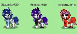 Size: 1178x534 | Tagged: safe, derpibooru import, ponified, alicorn, original species, pony, pony town, blizzaria, camellia, damona, fubuki-hime, hyakki-hime, tsubaki-hime, yo-kai watch