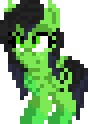 Size: 88x124 | Tagged: safe, artist:enragement filly, derpibooru import, oc, oc:anonfilly, unofficial characters only, pegasus, pony, drenched, female, filly, pixel art, simple background, solo, transparent background, wet, wet mane