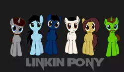 Size: 1900x1100 | Tagged: safe, artist:koscielny, derpibooru import, ponified, pony, album, album cover, linkin park, parody, ponified album cover