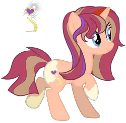 Size: 3338x3272 | Tagged: safe, artist:lilyroseoffantasy, derpibooru import, oc, oc:wayfinder, unofficial characters only, pony, unicorn, female, mare, offspring, parent:starlight glimmer, parent:sunburst, parents:starburst, simple background, solo, transparent background