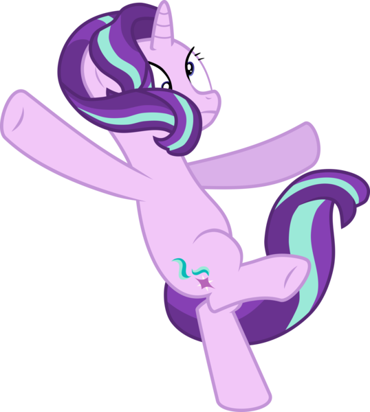 Size: 7077x7893 | Tagged: safe, artist:uigsyvigvusy, derpibooru import, starlight glimmer, pony, unicorn, the last problem, absurd resolution, falling, female, mare, simple background, solo, transparent background, vector