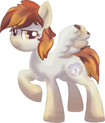 Size: 2378x2784 | Tagged: safe, artist:amura-of-jupiter, derpibooru import, oc, oc:amura, unofficial characters only, pegasus, pony, 2020 community collab, derpibooru community collaboration, female, looking at you, pen, simple background, solo, tablet pen, transparent background, wing hands, wing hold, wings