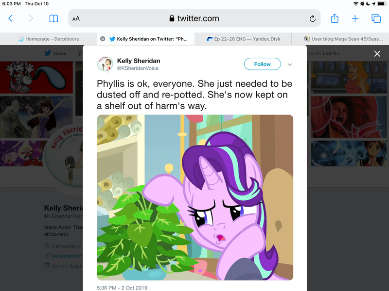 Size: 2048x1536 | Tagged: safe, derpibooru import, screencap, phyllis, starlight glimmer, pony, unicorn, derpibooru, a horse shoe-in, season 9, spoiler:s09, baby talk, blog, browser, cabinet, cartoon, chair, concerned, cooing, cute, dated, desk, female, glass, good end, guidance counselor, kelly sheridan, lidded eyes, mare, meta, microphone, microphone stand, motherly, motherly love, october, open mouth, plant, potted plant, response, rock, scroll, shelves, starlight's office, talking, time, twitter, updated, voice actor, yandex