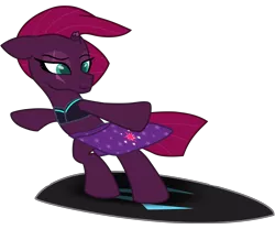 Size: 7605x6638 | Tagged: safe, alternate version, artist:ejlightning007arts, derpibooru import, edit, fizzlepop berrytwist, tempest shadow, pony, unicorn, bikini, bipedal, broken horn, clothes, eye scar, horn, new design, sarong, scar, simple background, standing, surfing, swimsuit, transparent background, vector