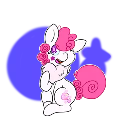 Size: 512x512 | Tagged: safe, artist:cotton, derpibooru import, strawberry swirl, earth pony, pony, g3, g3 to g4, generation leap, simple background, solo, transparent background