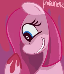 Size: 2126x2455 | Tagged: semi-grimdark, artist:garammasara, derpibooru import, pinkie pie, pony, blood, pinkamena diane pie