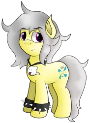 Size: 1830x2532 | Tagged: safe, artist:big brawler, derpibooru import, oc, oc:spokey, unofficial characters only, earth pony, ghost, ghost pony, pony, undead, 2020 community collab, derpibooru community collaboration, bracelet, female, jewelry, male, necklace, simple background, solo, spiked wristband, transparent background, wristband