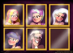 Size: 2114x1537 | Tagged: artist:ringteam, derpibooru import, discord, human, humanized, my little pony: the movie, princess luna, reformed villain, safe, starlight glimmer, sunset shimmer, tempest shadow, trixie