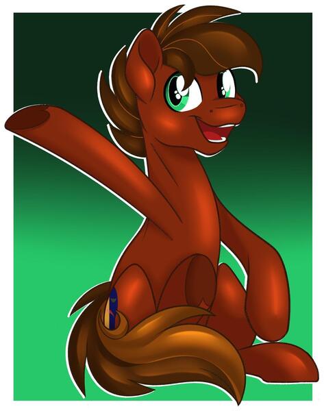 Size: 1280x1623 | Tagged: safe, artist:missmele-madness, derpibooru import, oc, oc:manic bulbs, earth pony, pony, male, solo, stallion