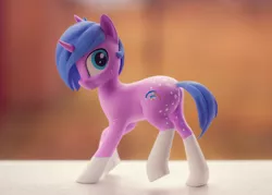 Size: 1280x914 | Tagged: safe, artist:shydale, derpibooru import, oc, oc:startrail, unofficial characters only, pony, unicorn, 3d print, female, figurine, irl, mare, photo, solo