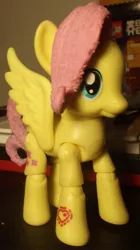 Size: 668x1196 | Tagged: safe, artist:grapefruitface1, derpibooru import, fluttershy, pegasus, pony, action figure, custom, irl, photo, posable, solo, toy